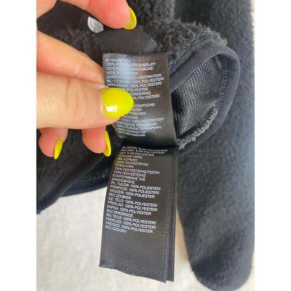 The North Face Dunraven Sherpa Black Crop Jacket Size XS - Picture 8 of 15